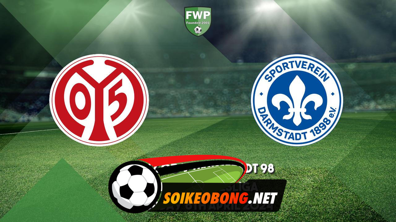 Soi kèo trực tuyến 7M trận Mainz vs Darmstadt –  20h30 06/04/2024: Chiến thắng tối thiểu