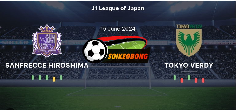 Soi kèo trực tuyến 7M trận Sanfrecce Hiroshima vs Tokyo Verdy-  16h30 15/06/2024: 3 điểm dễ dàng