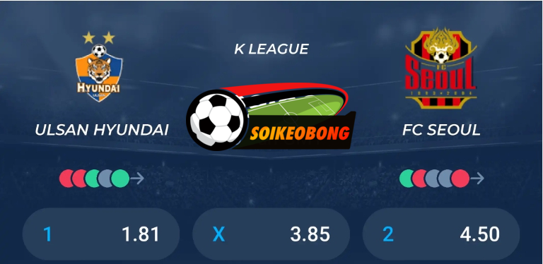 Soi kèo trực tuyến 7M trận Ulsan Hyundai vs Seoul –  16h00 16/06/2024: Giữ vững ngôi đầu