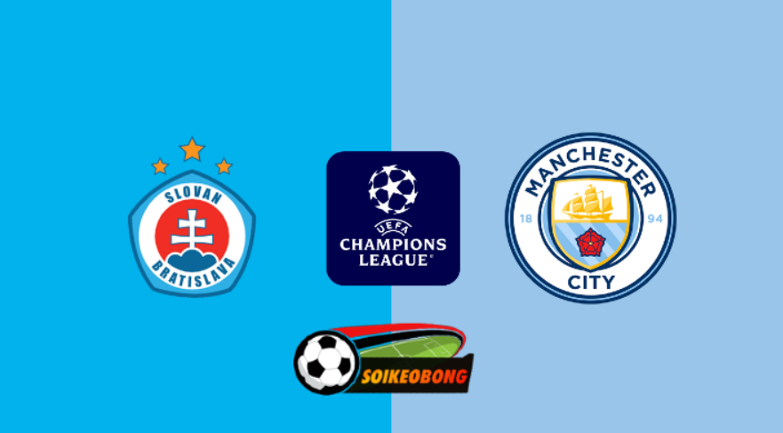 Soi kèo trực tuyến 7M trận Slovan Bratislava vs Man City –  02h00 ngày 02/10/2024: Đẳng cấp chênh lệch