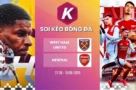 Dự đoán kèo West Ham United đối đầu Arsenal – NHA, 10/05/2026